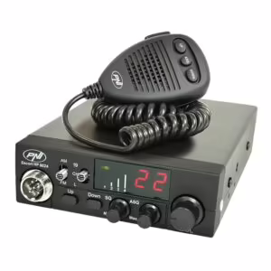 Stație CB PNI Escort HP 8024, SQL-ASQ, voltaj 12/24V, Canale urgenta, Lock, utilizare simplificată