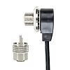 Cablu de conexiune 4m pentru antene CB, cu mufe - imagine 2