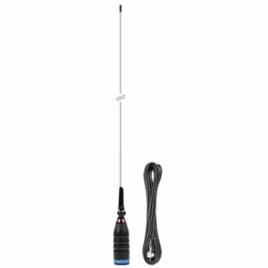 Antena CB 201cm, PNI ML201 Black, 26-28MHz, 1200W, inclinare la 90 de grade, cu cablu