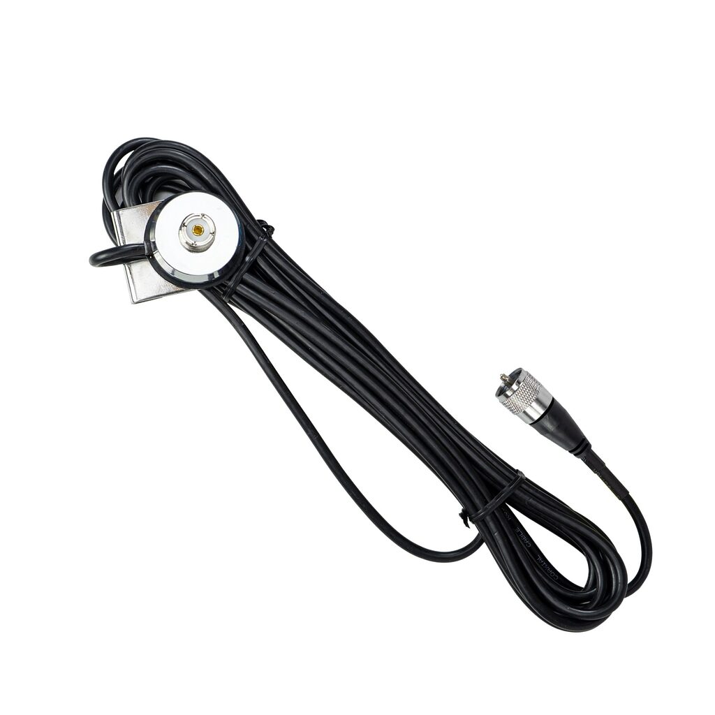 Suport antena CB T941 cu cablu 5m și mufă PL