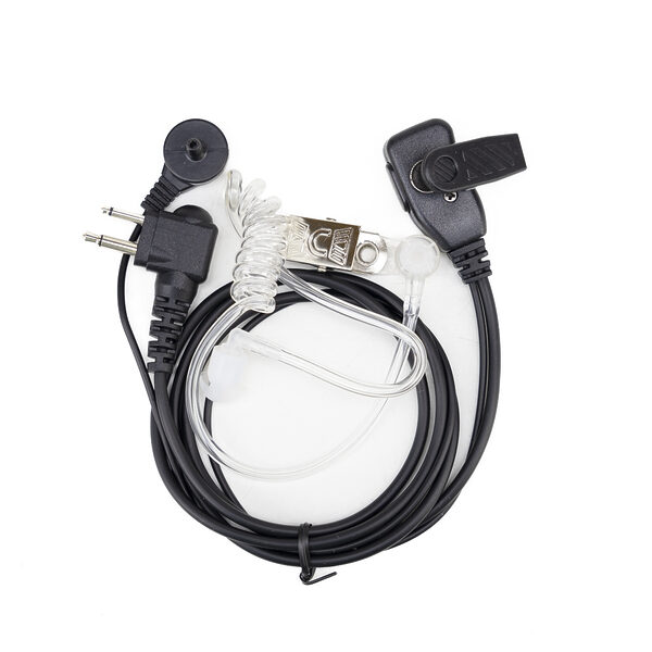 Cască PNI HM92 cu microfon, tub acustic și mufă Motorola compatibilă cu stații CB