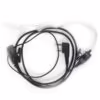 Cască ureche PNI HS84 cu tub acustic, buton PTT și mufă 2 pini compatibilă Kenwood