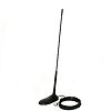 Antena PNI Extra 45 cm – compactă, 150W, realizată din fibră de sticlă, cu magnet și cablu inclus