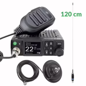 KIT 4: Statie PNI Escort HP 8900, 12/24v + Antena 120cm + Magnet + Cablu