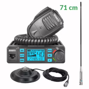 KIT 6: Statie AVANTI Delta, 12/24v + Antena 71cm + Magnet + Cablu