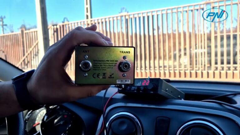 Reflectometru PNI SWR-300 PWR-SWR Meter, măsurare SWR antene radio si putere stații radio CB