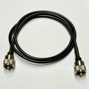 Cablu pentru reflectometru 1m RG58 cu mufe 2xPL259