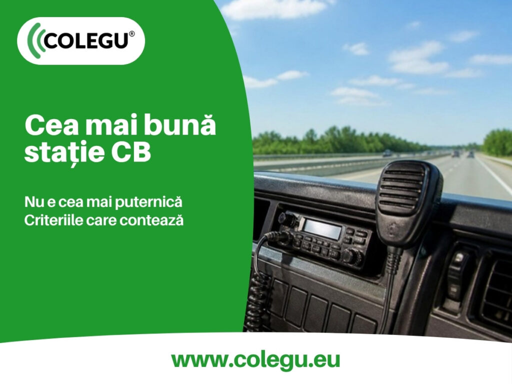 Cea mai bună stație radio CB: criteriile după care alegi stația emisie-recepție auto