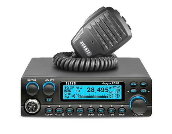 radio avanti kappa 2pro – statie cb professionale cu garanție extinsă