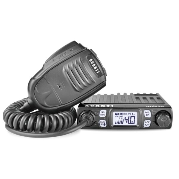 Statie CB Avanti Micro - Stație CB Compactă și Ușor de Instalat