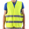 vesta reflectorizanta siguranta clasa 2 galbena marime XL