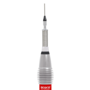 Antenă CB Storm ML145 Turbo Silver lungime 145cm oțel inoxidabil