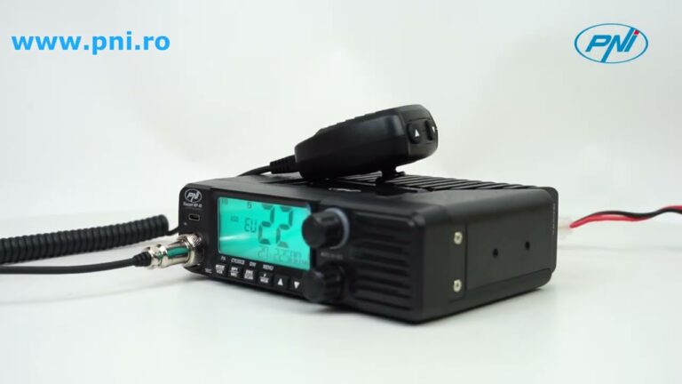 Stație Radio CB PNI Escort HP 40, Multistandard, 4W, 12V/24V, ASQ, RF Gain, VOX, Ecran Multicolor