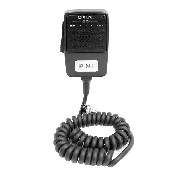 Microfon cu ecou PNI Echo cu mufă de 6 pini pentru stație radio CB