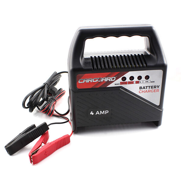 Redresor auto Carguard 12V 4A pentru încărcarea bateriei mașinii