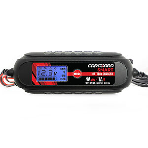 Redresor auto inteligent Carguard 6-12V cu afișaj LCD