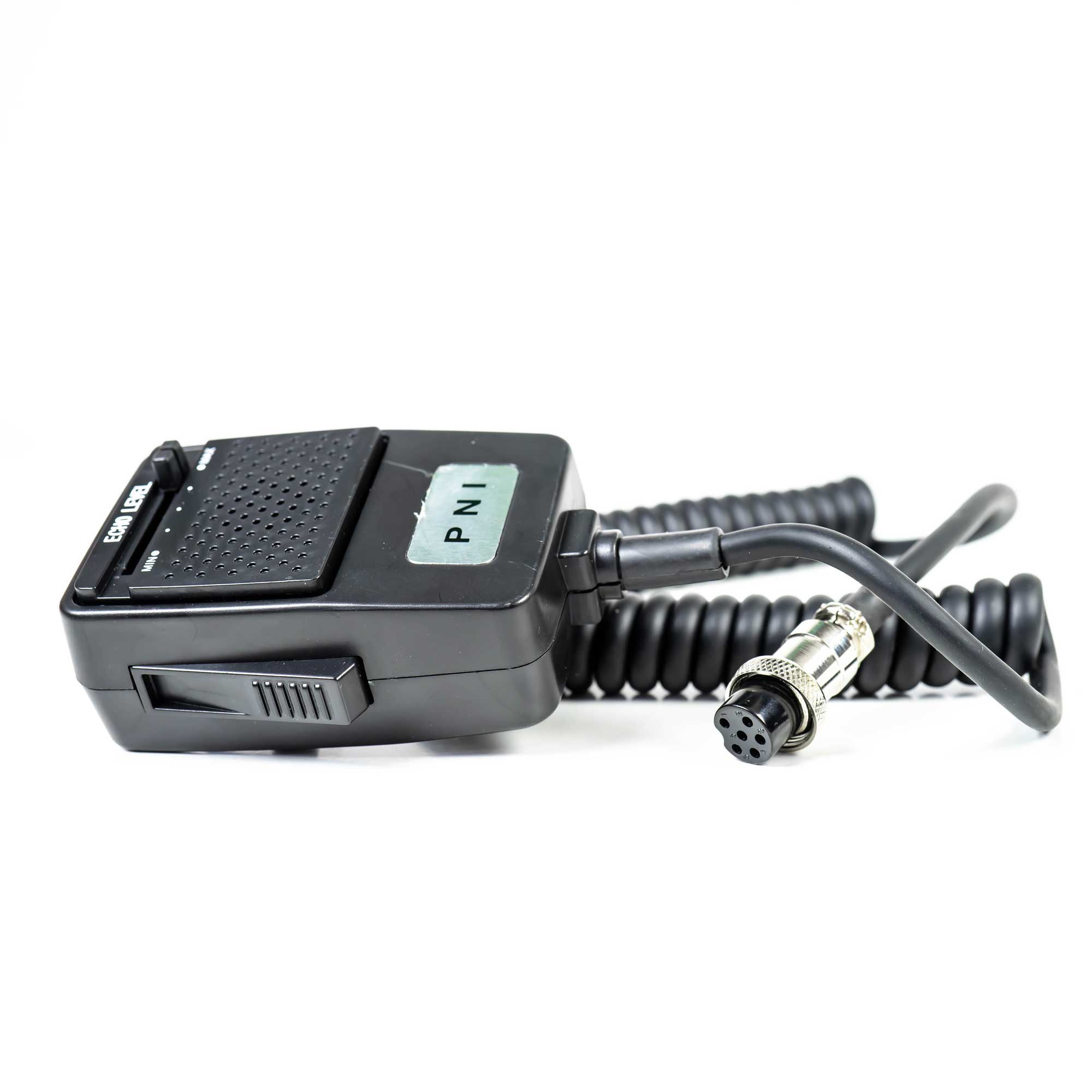 Microfon cu Ecou PNI Echo, 6 Pini, pentru Stație Radio CB, Alimentare Baterie 9V