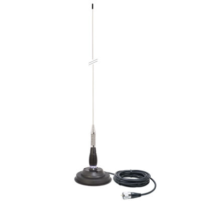 Antenă CB PNI ML100 de 100 cm cu bază magnetică de 125 mm și cablu
