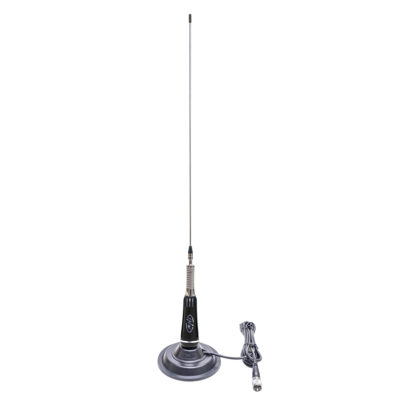 Antenă CB PNI LED 2000 de 90 cm pe baza magnetică de 145 mm, cu cablu