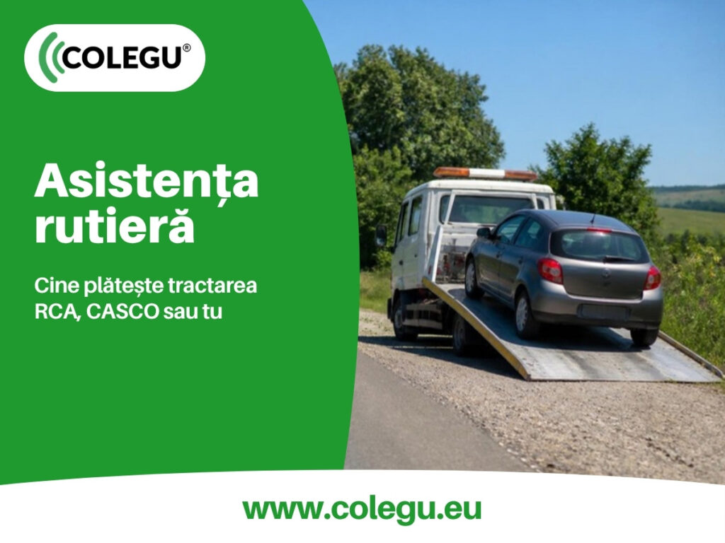 Asistența rutieră: cine plătește tractarea după accident sau la pană, RCA, CASCO sau tu