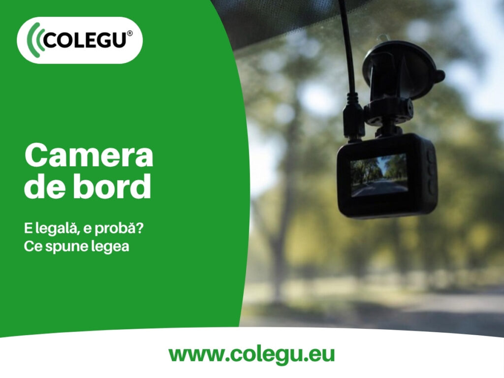 Camera de bord: e legală, contează ca probă și ce reguli sunt în străinătate