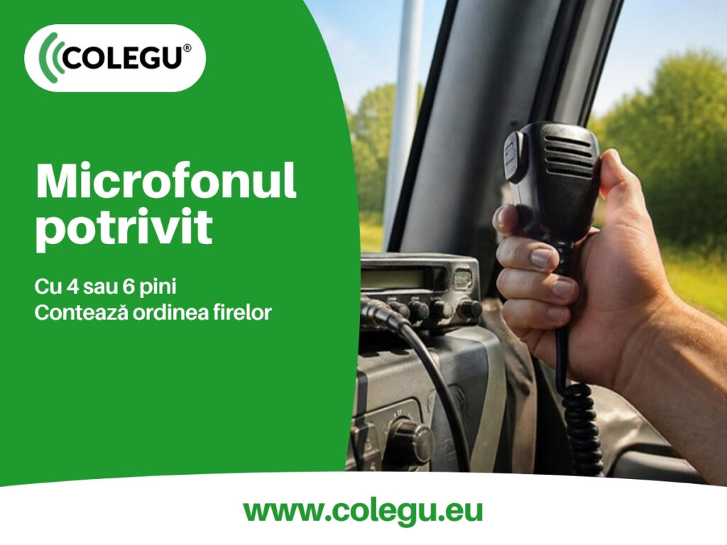 Microfonul potrivit pentru stația CB: mufa cu 4 sau 6 pini și ordinea firelor