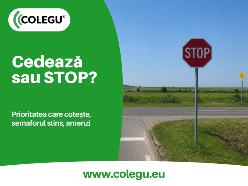 Cedează trecerea, STOP și drumul cu prioritate: cum le citești