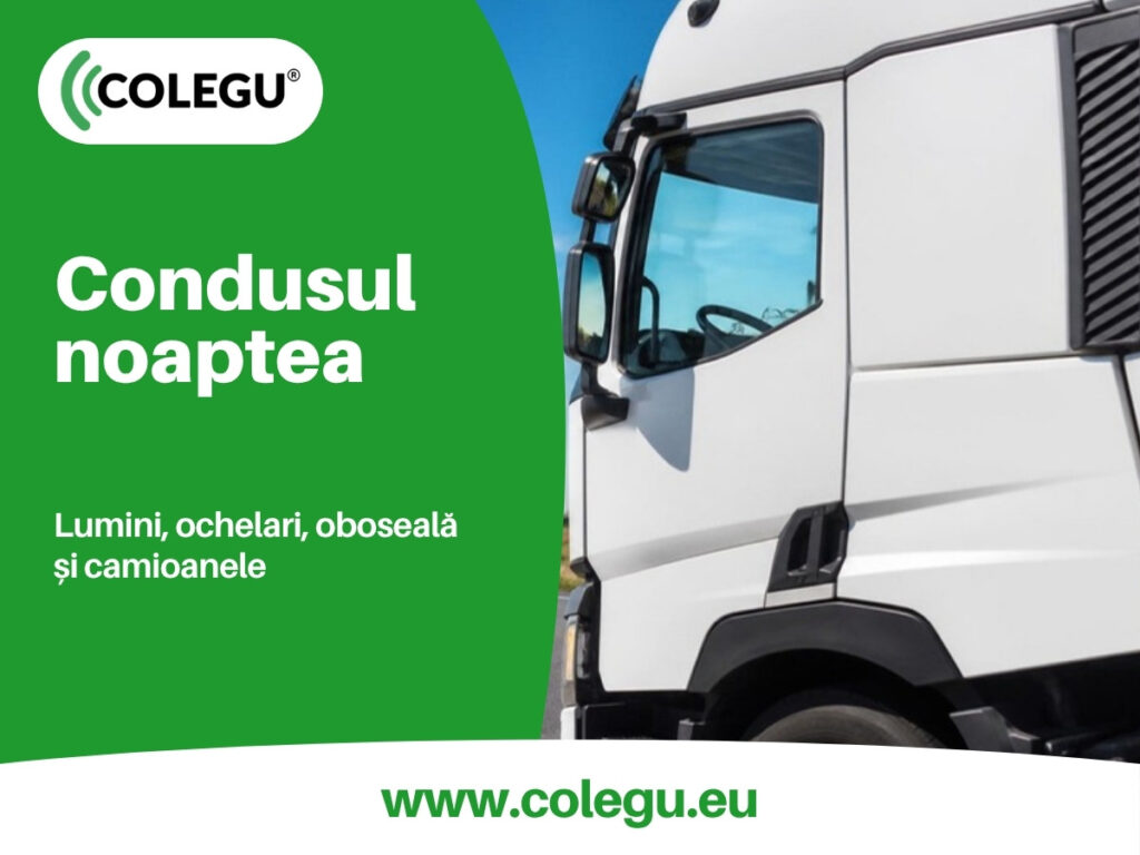 Condusul noaptea: luminile, vederea și oboseala la volan