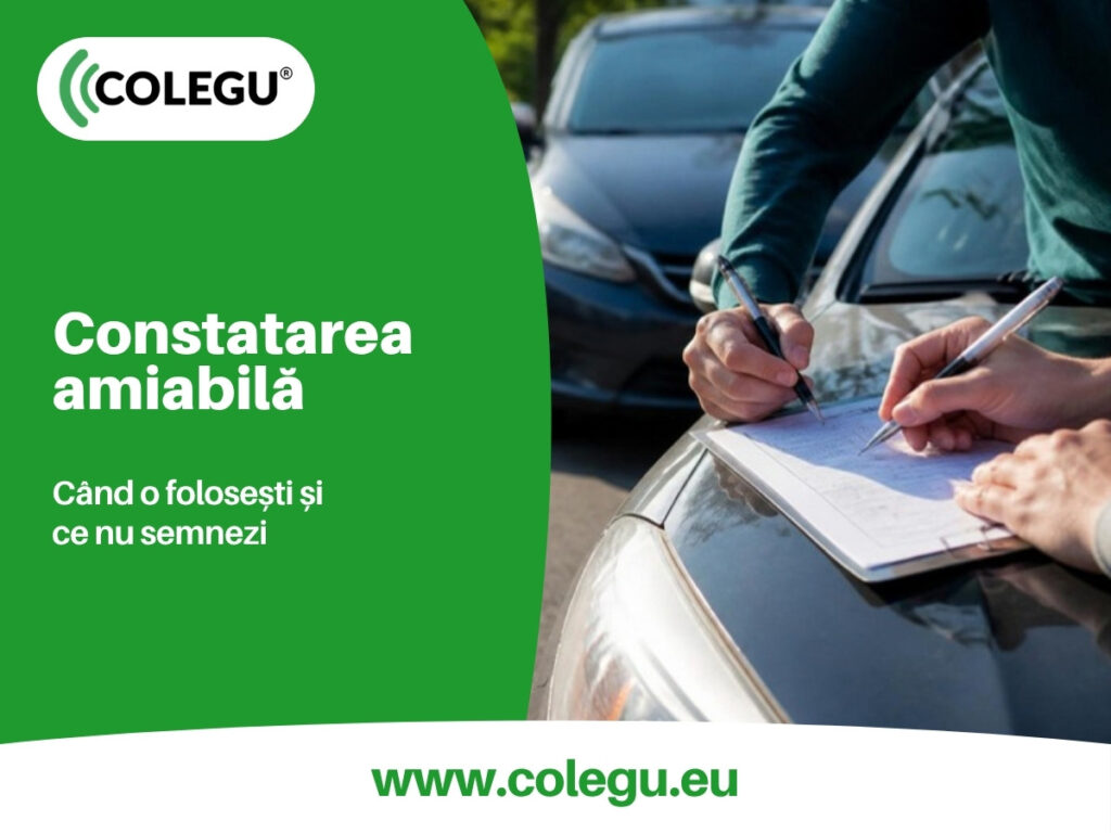 Constatarea amiabilă de accident: condiții, completare și aplicația oficială