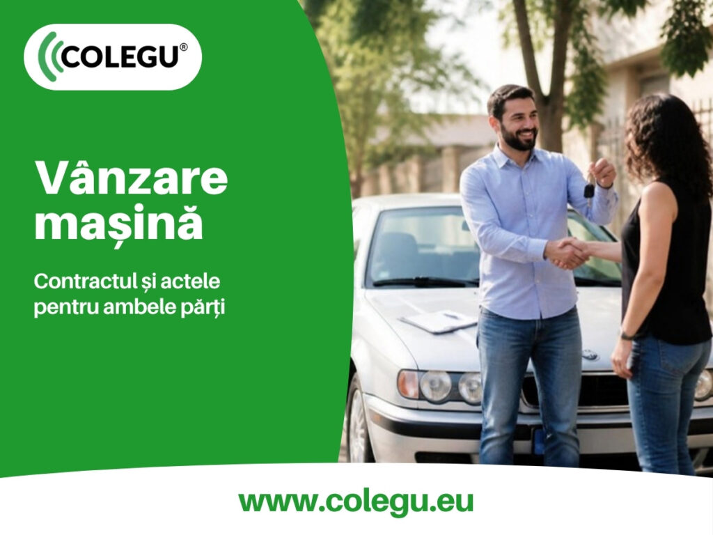 Contract de vânzare-cumpărare auto: actele și pașii pentru vânzător și cumpărător