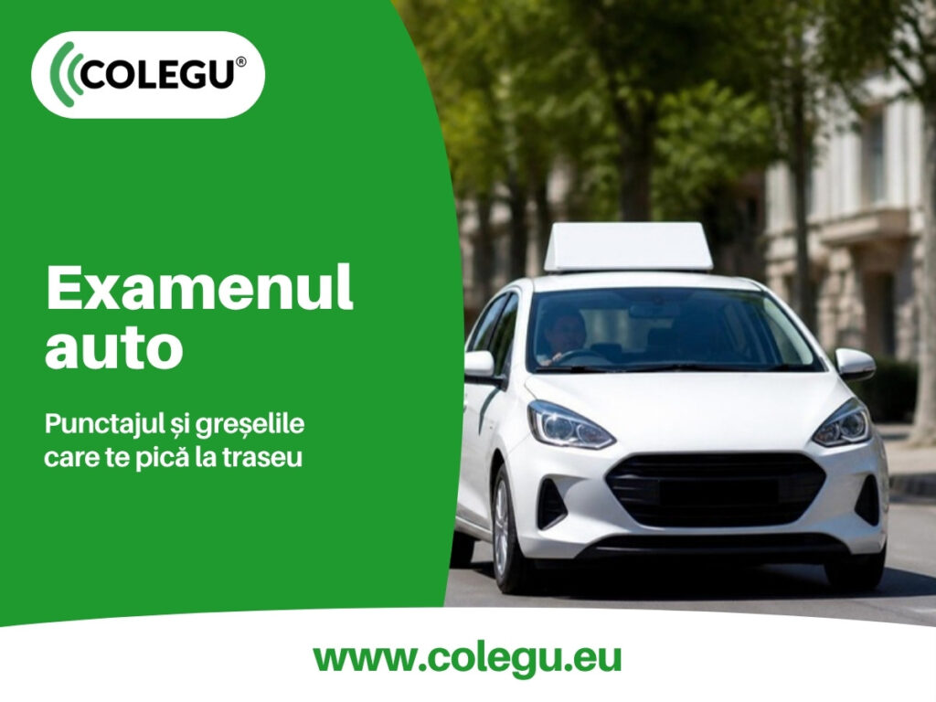 Examenul auto, proba practică: punctaj și greșeli care te pică