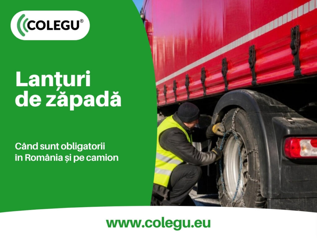 Lanțurile antiderapante: când sunt obligatorii în România și în Europa