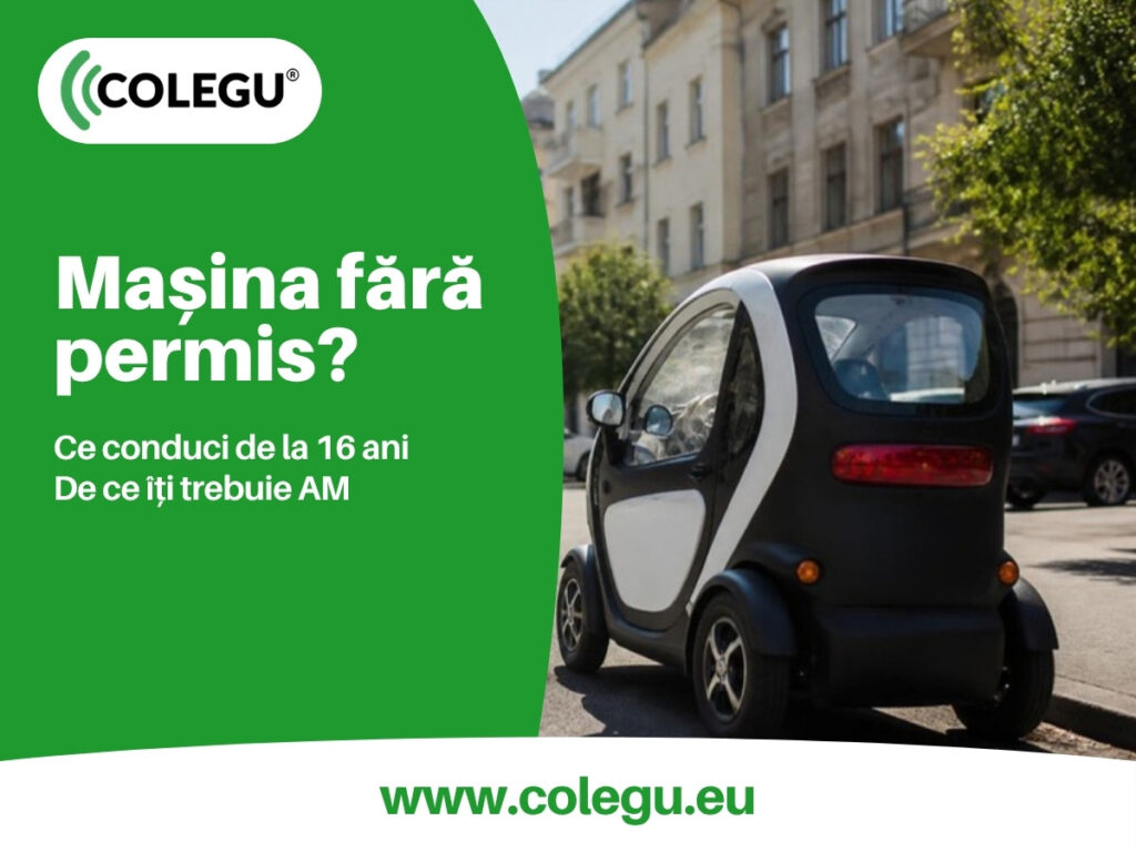 Mașina electrică „fără permis”: ce poți conduce de la 16 ani și de ce îți trebuie categoria AM