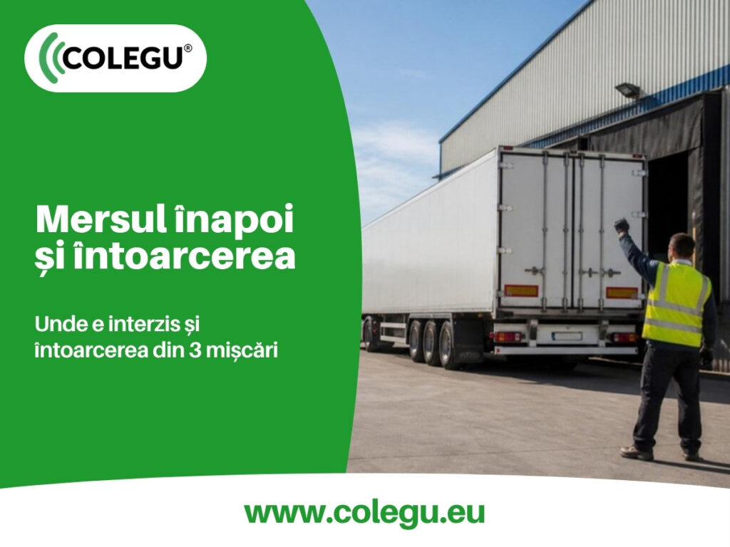 Mersul înapoi și întoarcerea: reguli, locuri interzise și amenzi