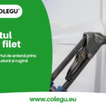 Montaj nit cu filet în tabla unei dube, pentru suportul de antenă CB