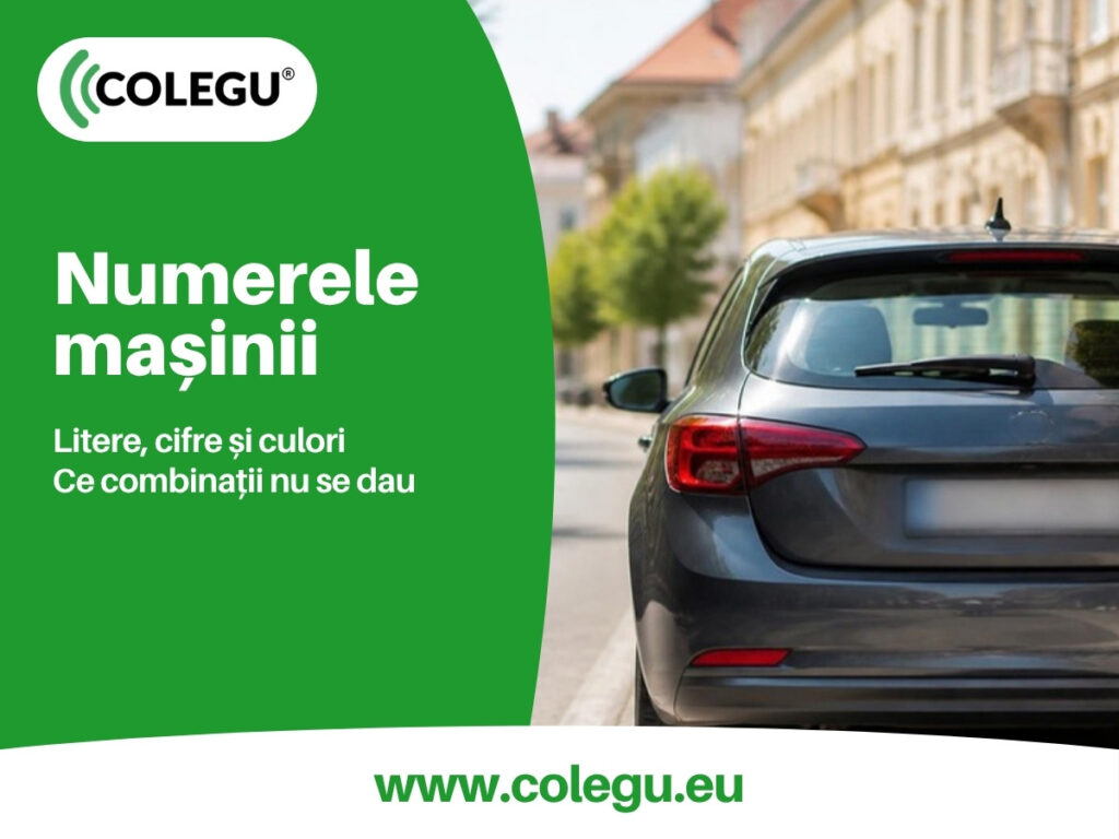 Numerele de înmatriculare din România: ce înseamnă literele, cifrele și culorile