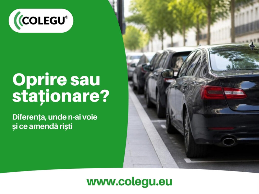 Oprire, staționare și parcare: regulile și amenzile din codul rutier