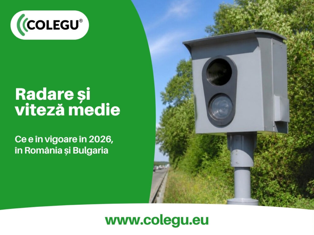 Radarele în România și viteza medie: ce e în vigoare în 2026