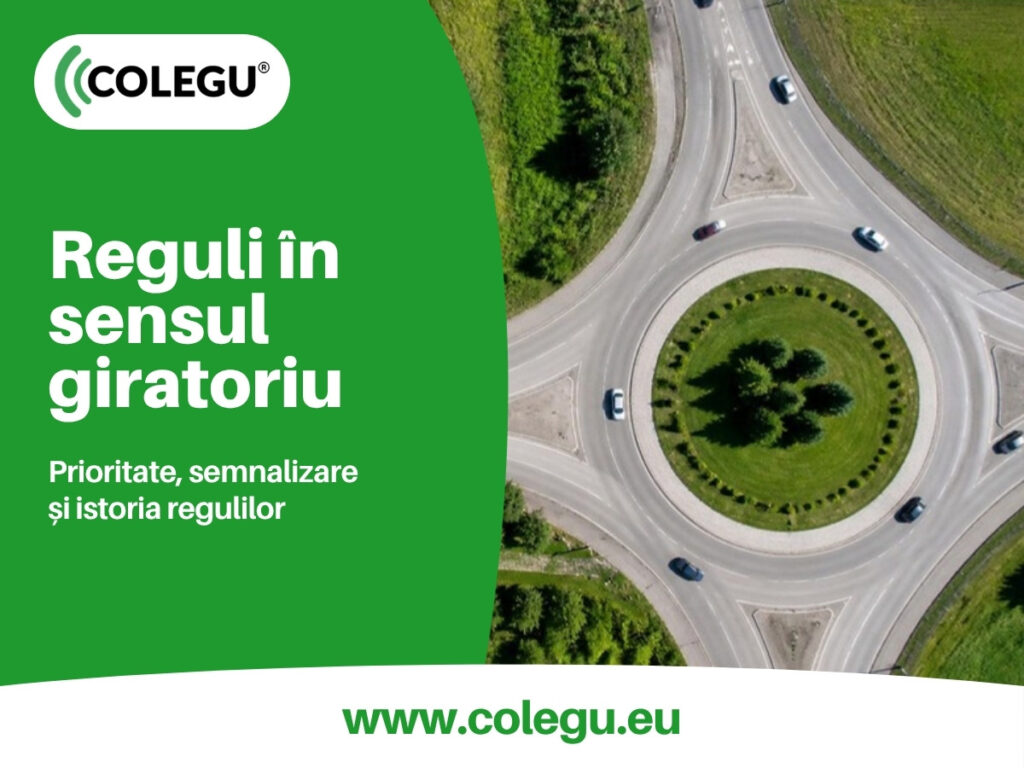 Reguli în sensul giratoriu: prioritate, semnalizare și istoria regulilor