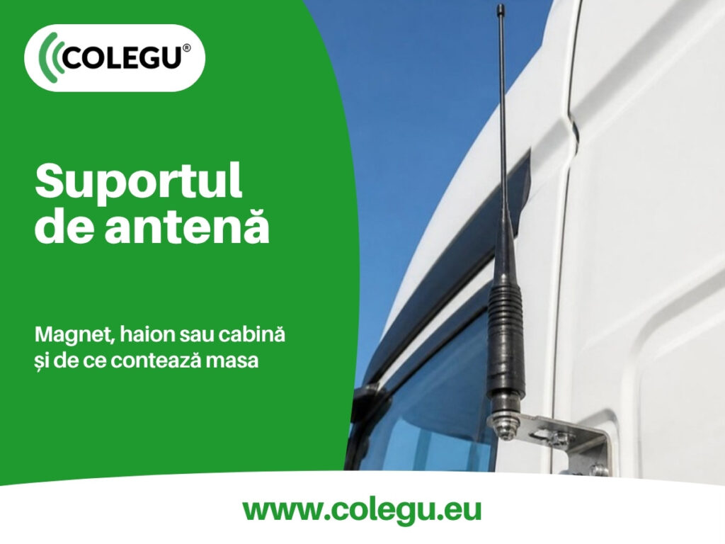 Suport antenă CB: cum alegi prinderea pentru mașină, dubă sau camion