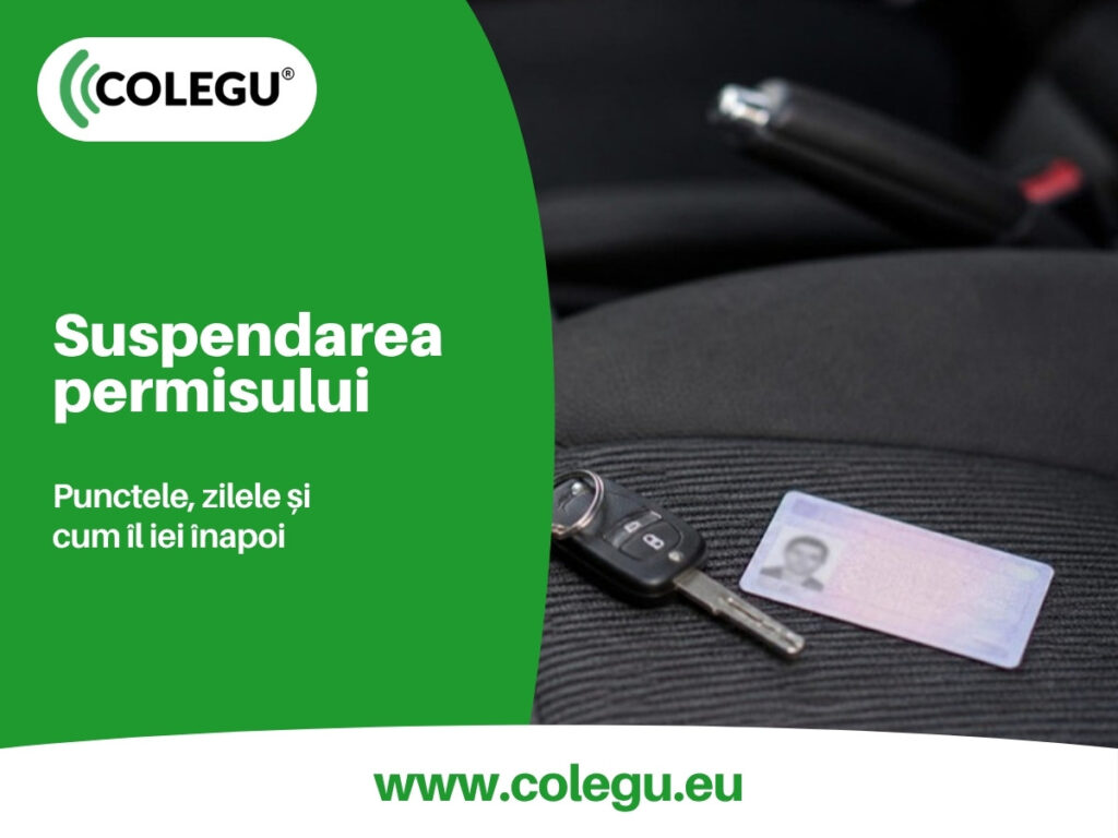 Suspendarea permisului: punctele de penalizare și perioadele de 30, 60, 90 și 120 de zile