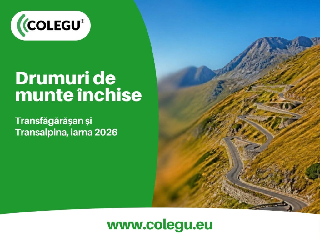 Transfăgărășan și Transalpina: închiderea de iarnă și programul de circulație în 2026