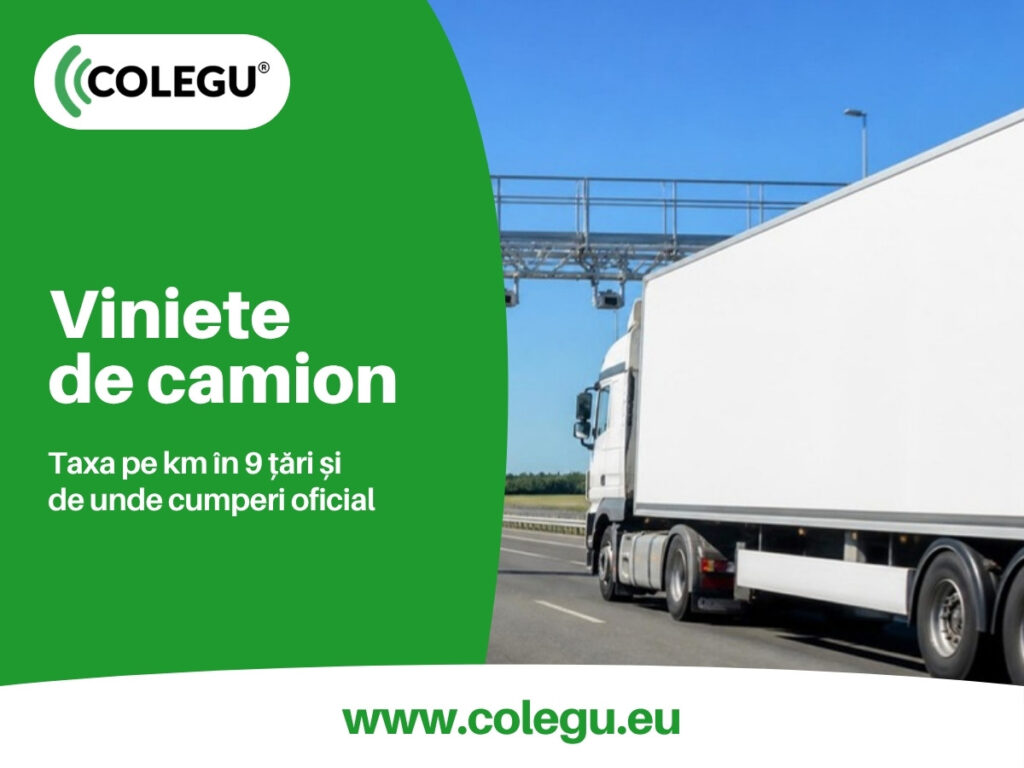 Rovinieta și taxele de drum pentru camion în Europa