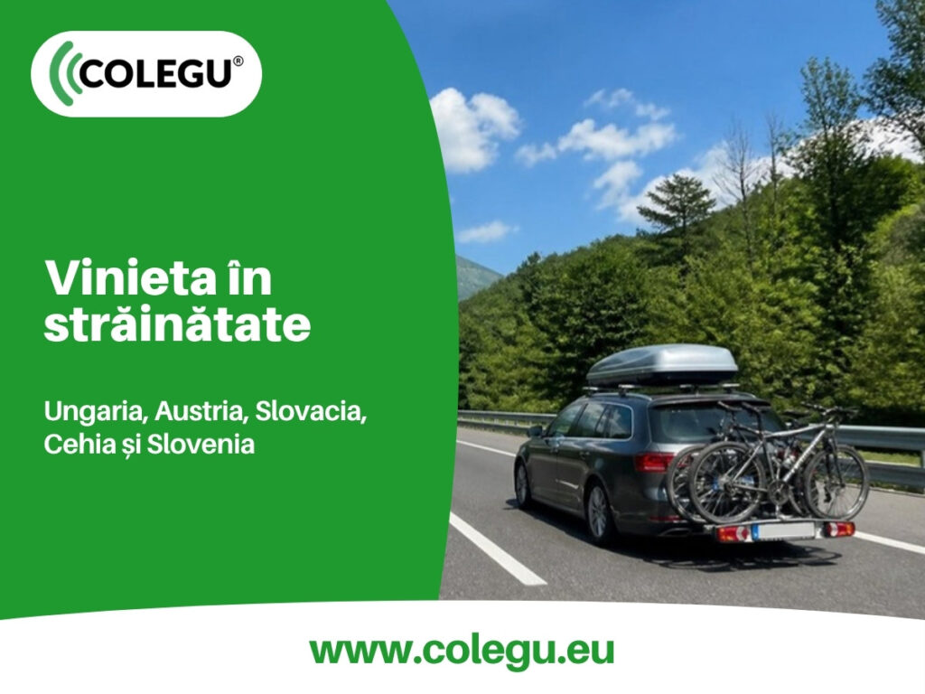 Vinieta pentru mașină în Ungaria, Austria, Slovacia, Cehia și Slovenia