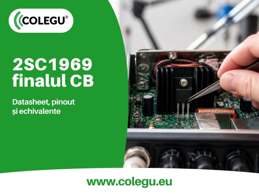 2SC1969, tranzistorul final al stațiilor CB: datasheet, pinout și echivalente