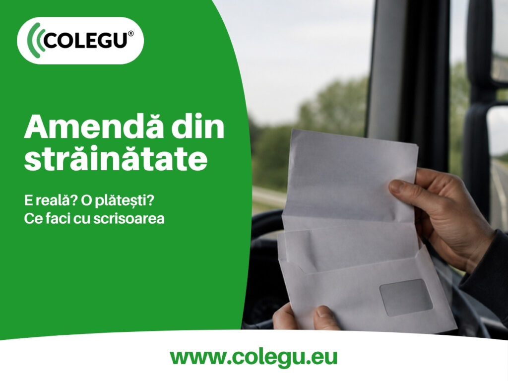Amendă din străinătate: ce faci cu scrisoarea venită acasă