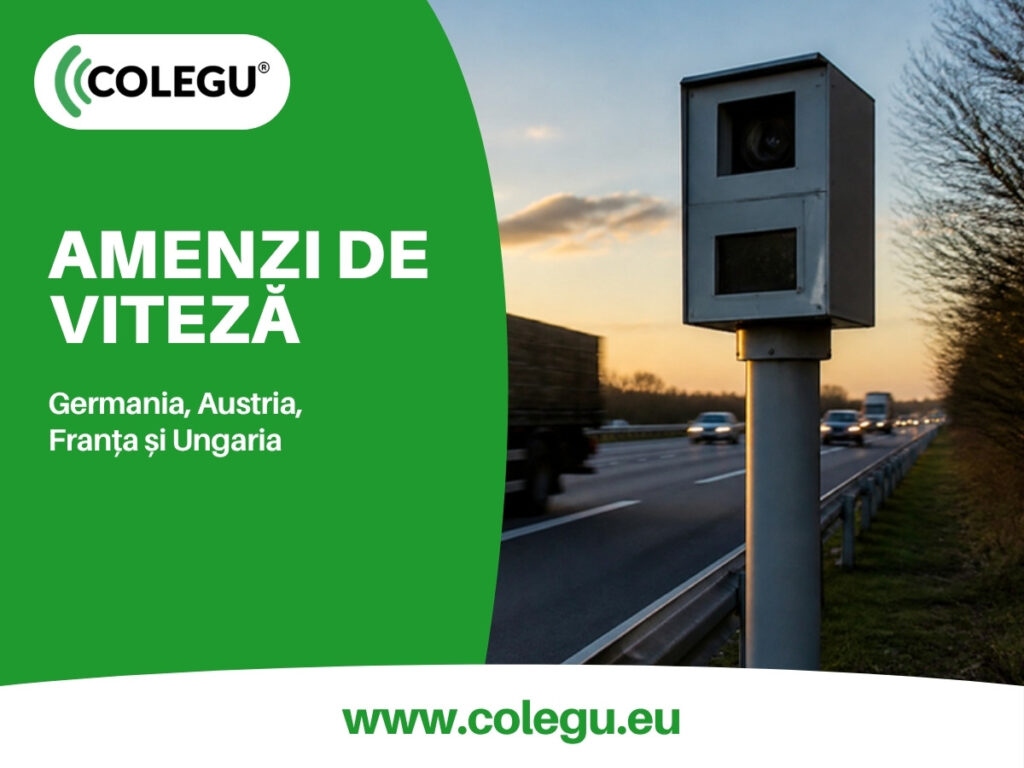Radar de viteză pe o autostradă europeană: amenzile pe trepte de km/h în Germania, Austria, Franța și Ungaria