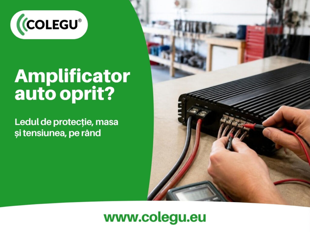 Amplificator auto intră în protecție: firele, masa, tensiunea