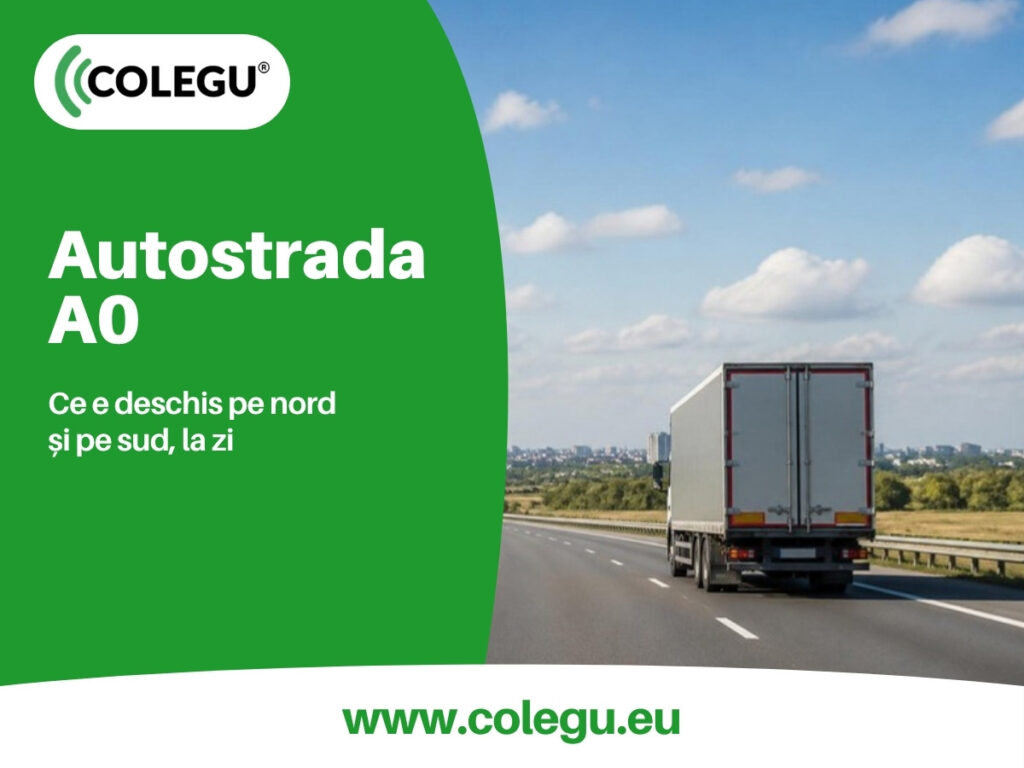 Autostrada A0: tronsoanele deschise pe nord și pe sud