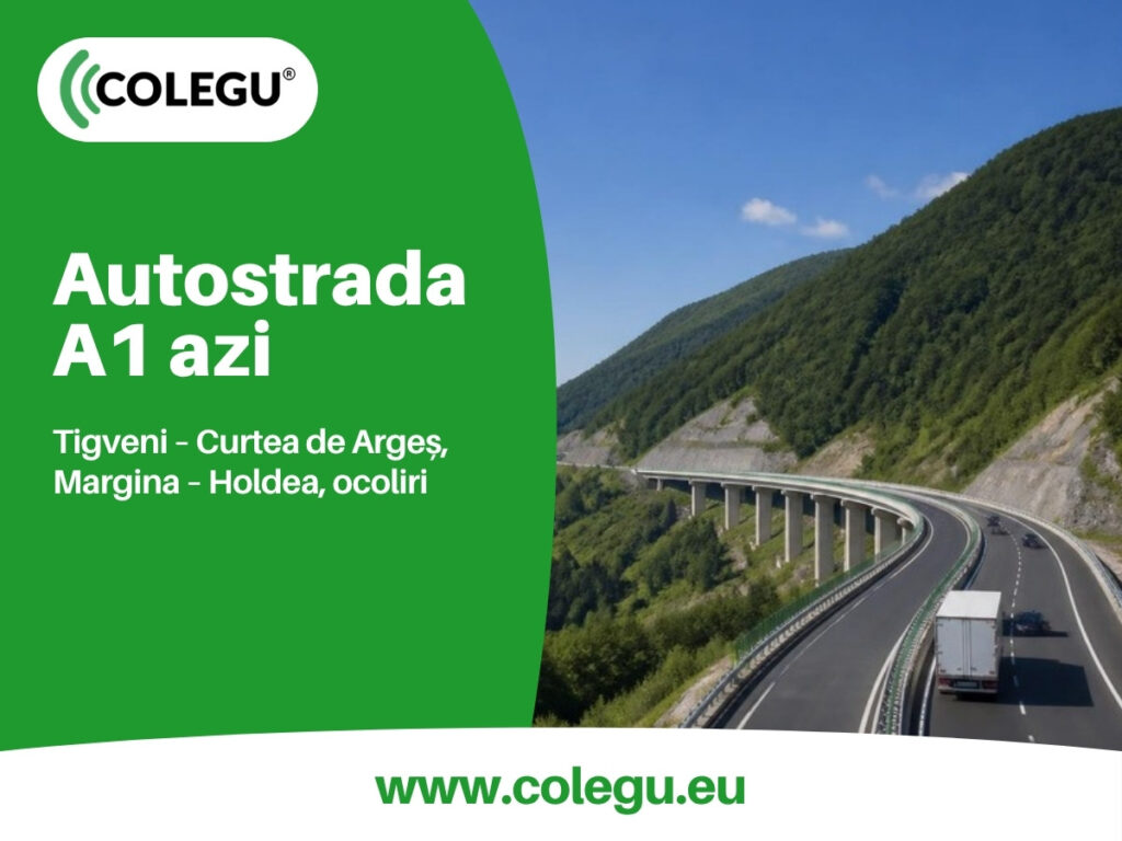 Autostrada A1: tronsoanele deschise între București și Nădlac și golurile rămase